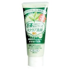 Utena скраб для лица Everish из скорлупы грецкого ореха с зеленым чаем и гаммамелисом 130 г