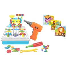 LampStory 3D Развивающий детский конструктор с дрелью (022)