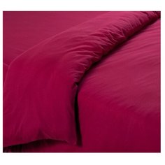 Пододеяльник Текс-Дизайн Трикотаж 200 х 220 см бордовый