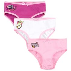 Трусы Bossa Nova размер 28, белый/розовый/малиновый