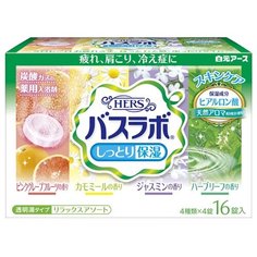 Hakugen Соль для ванны HERS Жасмин, ромашка, летний луг, розовый грейпфрут 780 г