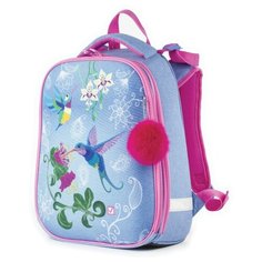 BRAUBERG Ранец Premium Колибри (227821), голубой