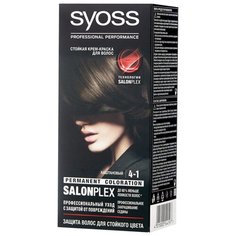 Syoss Color Стойкая крем-краска для волос, 4-1 Каштановый