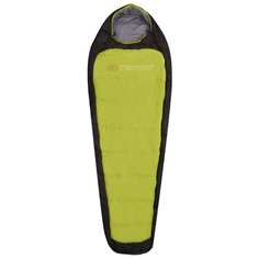 Спальный мешок TRIMM Impact 195 kiwi green/dark grey с правой стороны
