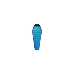 Спальный мешок TRIMM Sporty 195 sea blue/mid blue с левой стороны
