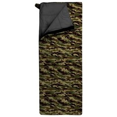 Спальный мешок TRIMM Travel 185 camuflage с правой стороны