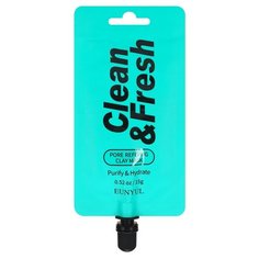 Eunyul глиняная маска Clean & Fresh для очищения пор, 15 г