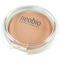 Neobio компактная пудра тон 02 бежевый