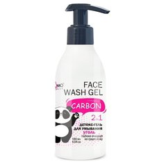 MoDaMo детокс-гель для умывания 2в1 Уголь, 180 мл