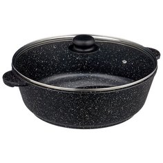 Кастрюля-жаровня КАТЮША 3028 4 л, черный гранит