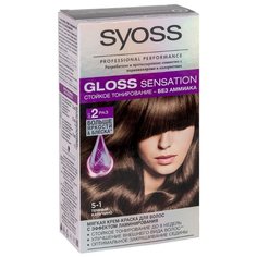 Syoss Gloss Sensation Мягкая крем-краска для волос, 5-1 Темный капучино
