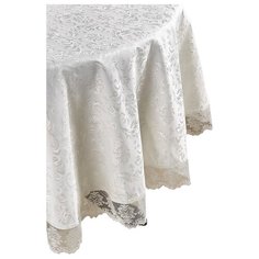 Скатерть KARNA LEDA (2787) 160х220 см кремовый