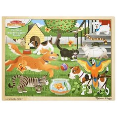 Пазл Melissa & Doug Звери резвятся (9059), 24 дет.