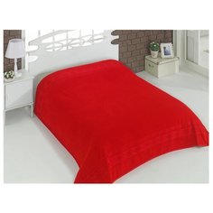 Простыня KARNA Rebeka махровая 200 x 220 см красный
