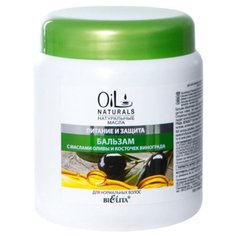 Bielita бальзам Oil Naturals Питание и защита с маслами Оливы и косточек винограда, 450 мл