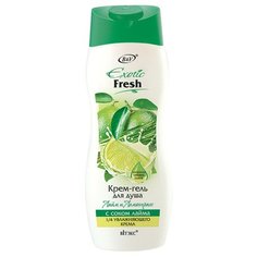 Крем-гель для душа Витэкс Exotic fresh Лайм и лемонграсс, 500 мл Viteks