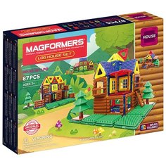 Магнитный конструктор Magformers House 705004 Бревенчатый домик