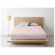 Простыня Ночь Нежна Журавли 180 х 200 см розовый