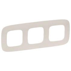Рамка 3п Legrand Valena Allure 754313, слоновая кость