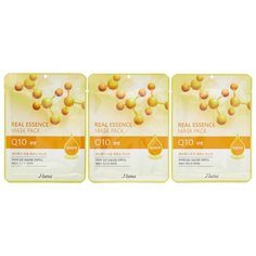 Маска тканевая Juno J luna с коэнзимом Q10 (3 шт) 25 мл