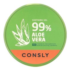 Гель для тела Consly Aloe Vera Soothing Gel успокаивающий с экстрактом алоэ вера, банка, 300 мл