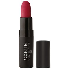 Sante Naturkosmetik помада для губ матовая, оттенок 03 бархатная роза
