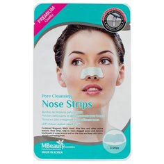 Mbeauty Pore cleansing nose strips полоски для очищения пор в области носа, 3 шт.