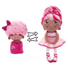 Мягкая игрушка 1 TOY Девчушка-вывернушка Катюшка 38 см