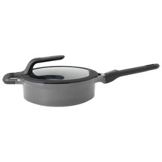 Сотейник BergHOFF Gem grey 2307420 24 см, с крышкой, серый