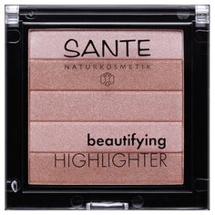 Sante Naturkosmetik Хайлайтер beautifying 01, nude