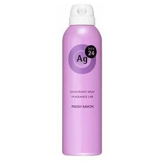 Дезодорант-антиперспирант спрей Shiseido Ag DEO24 Fresh Savon, 142 г