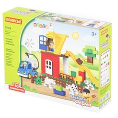 Конструктор Полесье Макси 77578 Весёлая ферма