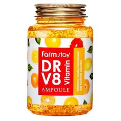Farmstay Dr-V8 Vitamin Ampoule Многофункциональная витаминная сыворотка для лица, 250 мл