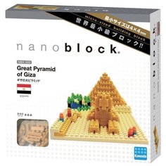 Конструктор Nanoblock Sights to See NBH-033 Пирамида Хеопса