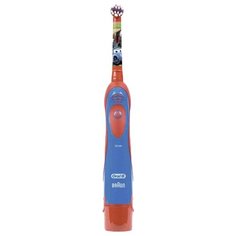Электрическая зубная щетка Oral-B Stages Power Тачки DB4.510K, сине-красный