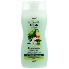 Крем-гель для душа Витэкс Exotic fresh Авокадо и жасмин, 515 мл Viteks