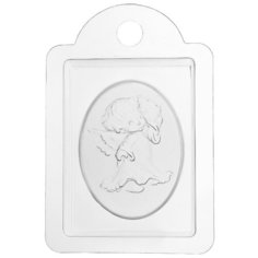 Форма для мыла Выдумщики.ru Ангел с ракушкой пластиковая