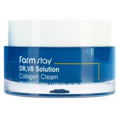 Farmstay DR.V8 Solution Collagen cream Крем с коллагеном, 50 мл