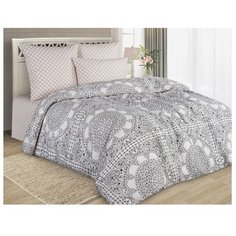 Постельное белье семейное Guten Morgen Wonder Desert (925) 70х70 см, перкаль серый/бежевый