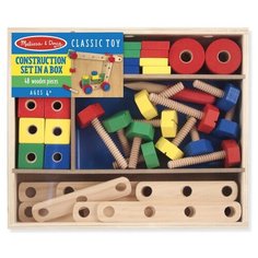 Винтовой конструктор Melissa & Doug Classic Toy 5151 Construction Building Set in a Box