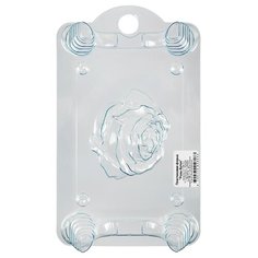 Форма для мыла Bubble Time Розы бутон пластиковая