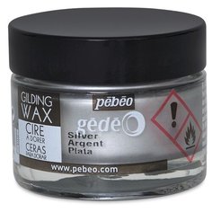 Воск Pebeo для золочения Gedeo 30 мл серебро
