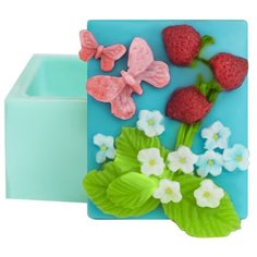 Форма для мыла Выдумщики.ru "Земляничная поляна" силикон