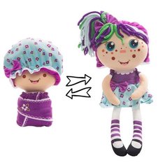 Мягкая игрушка 1 TOY Девчушка-вывернушка Варюшка 38 см