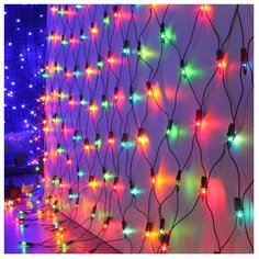 Гирлянда Sh Lights Сетка для помещений, 100 х 150 см, NT144C-M, 144 ламп