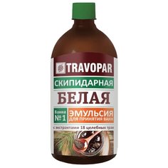 Travopar Скипидарная эмульсия для принятия ванн Белая 1000 мл