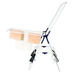 Сушилка для белья HAUSMANN напольная Ares 22 м белый/синий/стальной