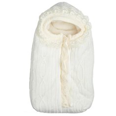 Конверт-мешок Сонный Гномик Зимняя Радость 74 см молочный