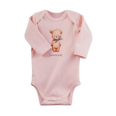 Боди Наша мама размер 74, розовый