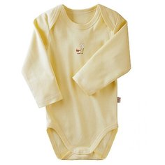 Боди Наша мама размер 74, желтый
